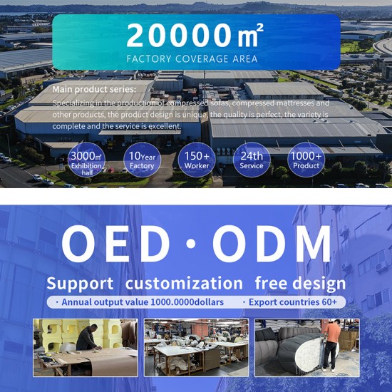 S212 modern living room furniture compression high density sponge inflatable vacuum package compressed chair couch sofa set