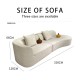 S222 Italian design modern compressible living room home furniture L shape modular vacuum small package fabric compression sofa set