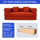 S230 fashion compression sofa living room furniture vacuum packaging velvet sofa cover large size folding sofa bed can be customized