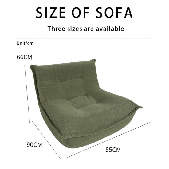 S234 Modern living room furniture compression high density sponge inflatable vacuum pack compression single lounge chair sofa cover