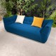 S251 Fashion design Flannelette multi-module multi-size combination sofa Living Room Villa Hotel cloth art sofa Down throw pillows