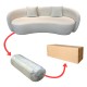S252 Customizable New Sofa Set Curved Backrest Design Living Room Furniture for Apartment Use for Foreign Trade Compression Function