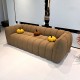 S255 High-Density Hotel & Beauty Salon Rest Area Sofa Set Compressed Pumpkin Fabric Full Sponge Cross-Border Vacuum-Compressed Box