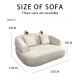 S211 Design Cat Ear Sofa Compressed Single Person Fabric Sponge Living Room Bedroom Leisure Sofa Special Price Sale Can Be Customized