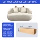 S211 Design Cat Ear Sofa Compressed Single Person Fabric Sponge Living Room Bedroom Leisure Sofa Special Price Sale Can Be Customized