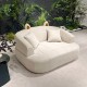 S211 Design Cat Ear Sofa Compressed Single Person Fabric Sponge Living Room Bedroom Leisure Sofa Special Price Sale Can Be Customized