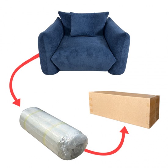 S218 New Modern Simplicity Living Room Furniture Chair Sofa Set Furniture Compression Sofa Single Lounge Sofa Lazy Chair on Sale